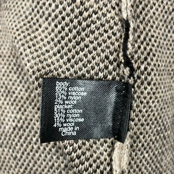 Lane Bryant Cotton Blend Leopard Print Sleeveless Open Cardigan women 14/16 - Picture 8 of 9